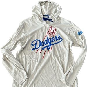 Dodgers long-sleeve hooded T-shirt